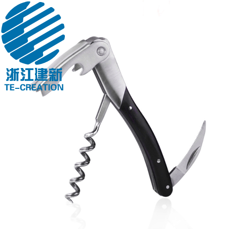 TC-C187  Wood handle  Waiters Corkscrew