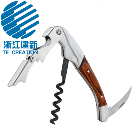 TC-C189 Wood handle  Waiters Corkscrew