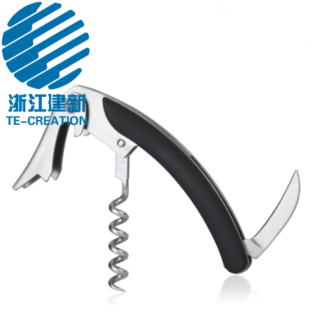 TC-C181  Stainless Steel and Plastic Waiters Corkscrew