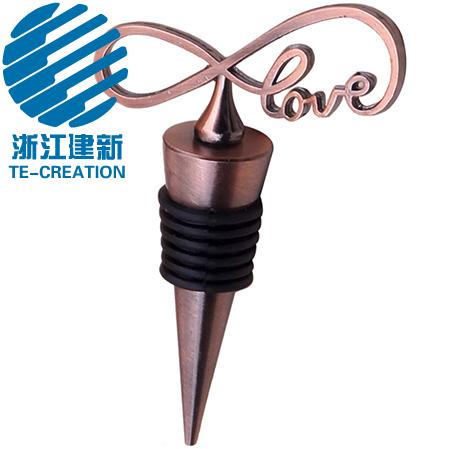 TC-S516  Love  Wine Bottle Stopper