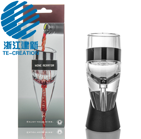 TC-P056  Wine Decanter Quality Aerating Aerator For Gift Set Wine Accessories