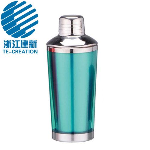 TCO-35BP     350ml stainless steel and plastic mini cocktail shaker