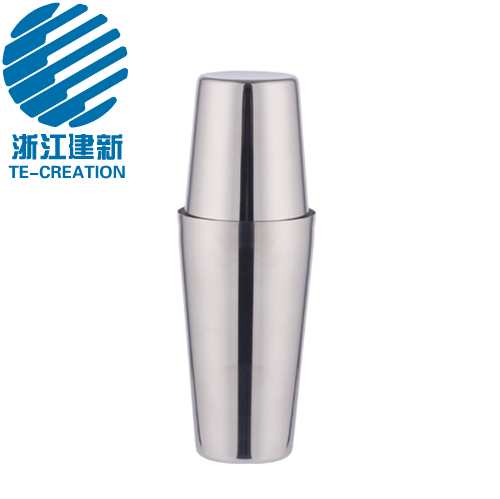 TCO-75-50    2 pieces 750ml and 500ML stainless steel weighted boston shaker