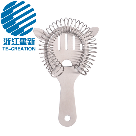 TCO-S17-1      stainless steel bar cocktail strainer