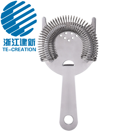 TCO-S21-1      stainless steel bar cocktail strainer