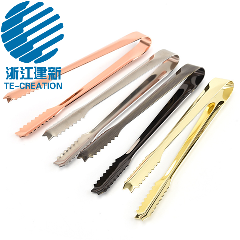 TCO-C7-1    Stainless Steel Cocktail Ice Tongs